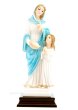 画像1: プラストマーブル製　聖アンナと幼いマリア像　カラー  22cm (1)