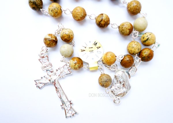 画像4: ロザリオ　シルバー925＆パエジナストーン　【返品不可商品】 (4)