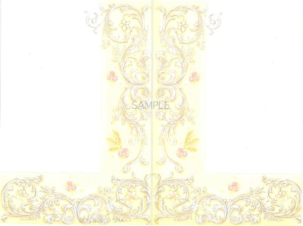 画像2: イタリア製二つ折りカード　堅信女の子　21.0284-1 (2)