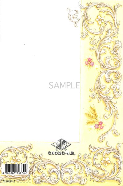 画像3: イタリア製二つ折りカード 堅信男の子 21.0284-2  (3)