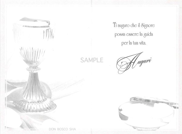 画像2: イタリア製二つ折りカード　カリスとホスチア＆チューリップ (2)