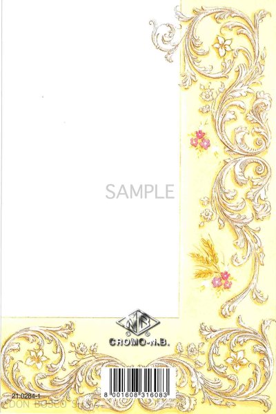 画像3: イタリア製二つ折りカード　堅信女の子　21.0284-1 (3)