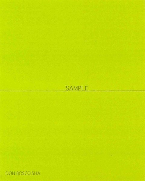 画像2: 二つ折りイースターカード(小) カラフルたまご PA.5431-4 (2)