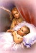 画像1: ポストカード　天使と幼子(110C-11)(※5枚セット) (1)
