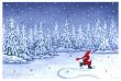 画像1: 二つ折りアドベントカード　封筒付　12484　※在庫僅少 (1)