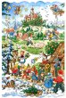 画像1: 二つ折りアドベントカード　封筒付　12474　　※在庫1点のみ (1)