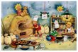 画像1: 二つ折りアドベントカード　封筒付　12405　クッキーづくり　※在庫1点のみ (1)