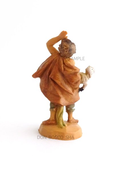 画像4: イタリア製 プレゼピオ 6.5cm用　星を仰ぎ見る羊飼いNo.12 (4)