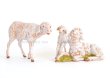 画像1: プレゼピオ 12cm用　ひつじ家族　3体セット (1)