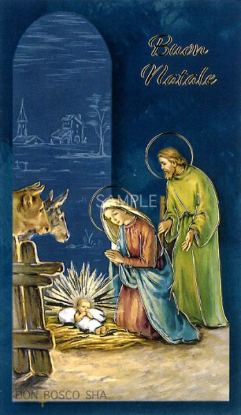画像1: イタリア製クリスマスご絵　290-I.N.-1 (1)