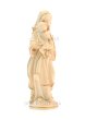 画像4: 木彫り　聖母子像　白木+金 約10cm NB (4)