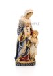 画像4: 木彫り　聖アンナと幼いマリア像　カラー 約10cm NB (4)