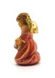 画像3: 小さな木彫り天使像　太鼓の天使　カラー 4.2cm (3)