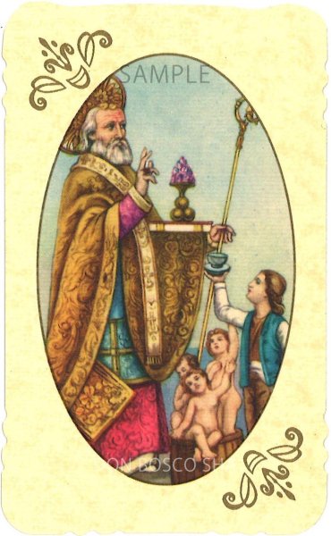 画像1: イタリア製　ご絵　聖ニコラ・デ・バリ（ANTICA N.26） (1)