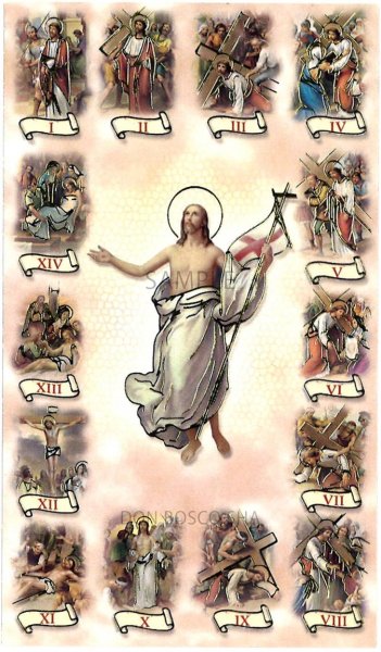 画像1: イタリア製　ご絵　復活のキリスト（311-I.G.29） (1)