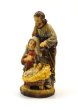 画像2: 木彫り　小さな聖家族像　カラー 4cm (2)