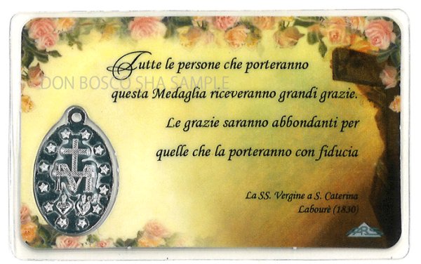 画像2: メダイ付きパウチカード　聖テレジア　※2025年は聖テレジア列聖100周年！ (2)