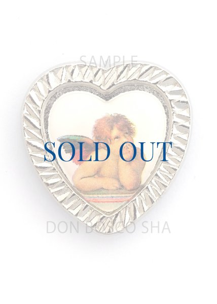 画像1: ★20％OFF★マグネット　ハート型　ラファエロの天使 (1)