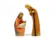 画像3: クリスマス 卓上置物　聖家族　約16cm（89142）　※1点のみ (3)
