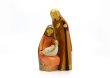 画像1: クリスマス 卓上置物　聖家族　約16cm（89142） (1)