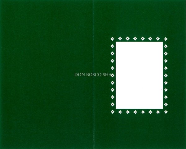 画像2: 二つ折りクリスマスカード(小)　NT5758-4　封筒付 (2)