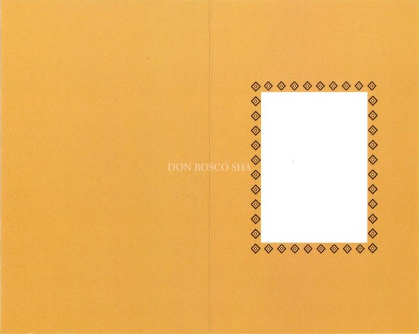 画像2: 二つ折りクリスマスカード(小)　NT5758-3　封筒付 (2)