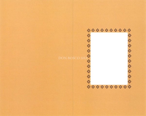 画像2: 二つ折りクリスマスカード(小)　NT5758-8　封筒付 (2)