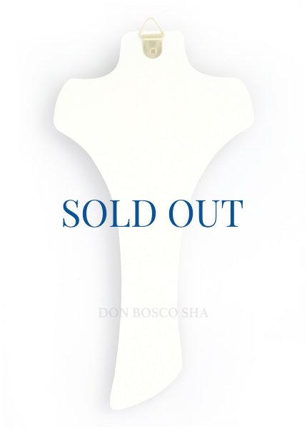 画像2: 板絵十字架　ボディ付き（茶） (2)