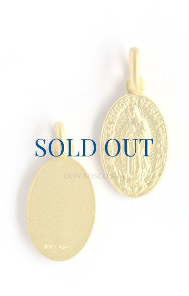 画像1: メダイ 18金　グアダルペの聖母　16mm【返品不可商品】NB (1)