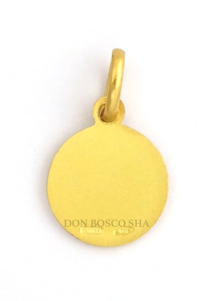 画像2: メダイ 18金　タデオの聖ユダ　10mm【返品不可商品】NB (2)