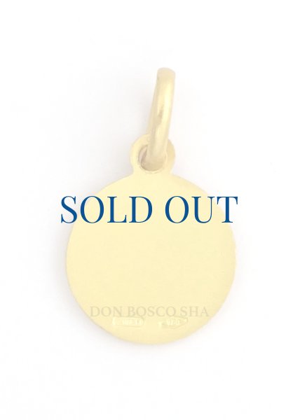 画像2: メダイ 18金　タデオの聖ユダ　10mm【返品不可商品】※店頭在庫のみ (2)