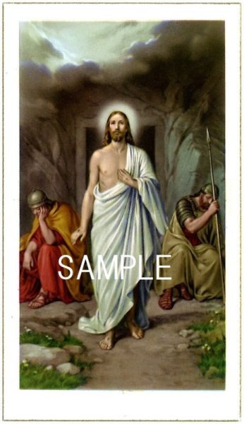 画像1: イタリア製　ご絵　復活のキリスト　3089 (1)