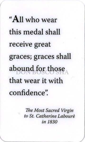 画像2: 不思議のメダイ付きパウチカード　聖リタ B (2)