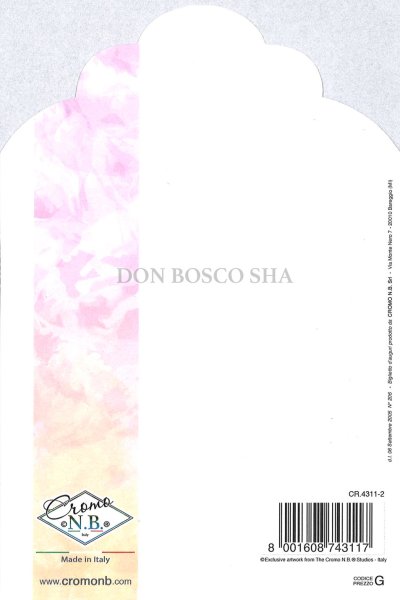 画像3: イタリア製二つ折りカード　堅信 愛　型抜き (3)