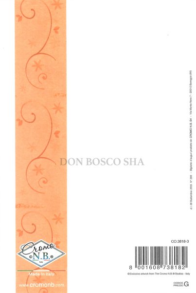 画像3: イタリア製二つ折りカード　初聖体　ひまわり (3)