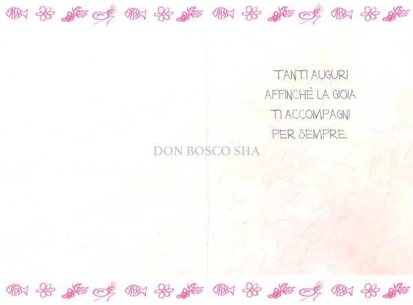 画像2: イタリア製二つ折りカード　木製カリスとホスチア　ローズ (2)