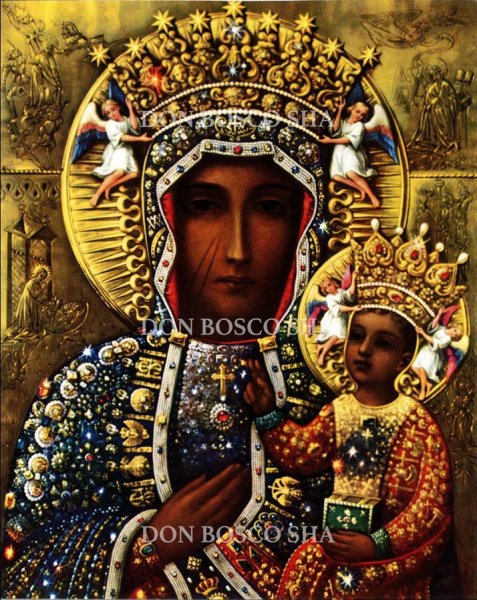 画像1: 大判ご絵　チェストコワの黒い聖母 (1)