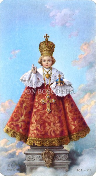 画像1: イタリア製　ご絵　サント・ニーニョ　101-21(※5枚セット) (1)