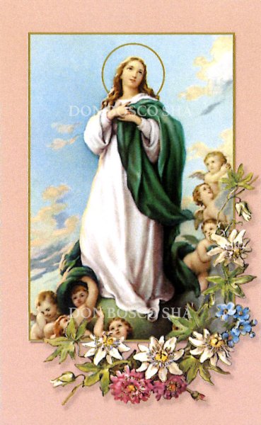 画像1: イタリア製　ご絵　被昇天の聖母　FB206-I.G.17 (1)