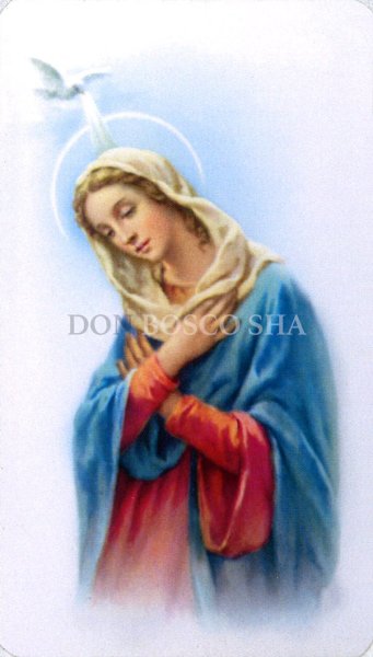 画像1: イタリア製　ご絵　無原罪の聖母　お告げ　Alba18 (1)