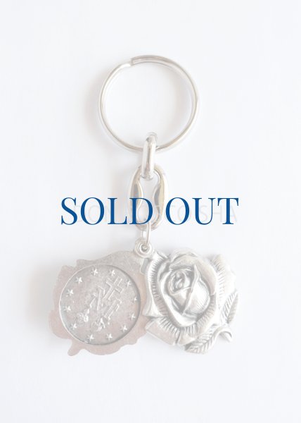 画像3: スライドキーホルダー バラ型　無原罪の聖母 (3)