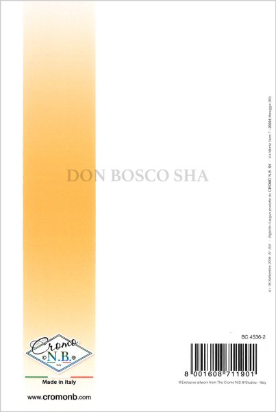 画像3: イタリア製二つ折りカード　誕生日　花　Buon Compleanno！　BC.4536-2 (3)