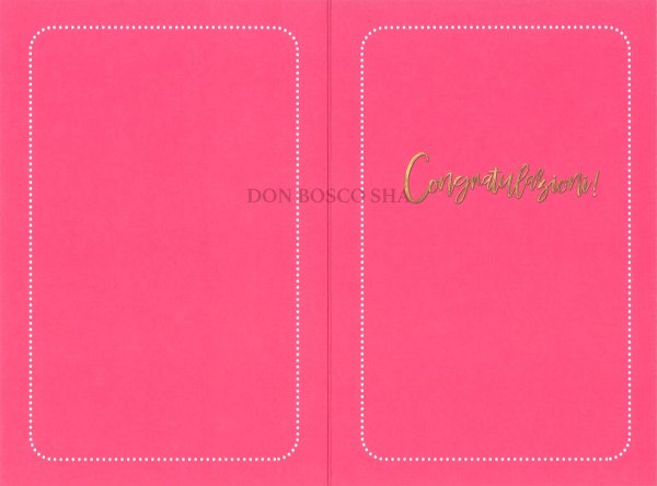 画像2: 二つ折りカード　結婚祝い　NO.5610-3 (2)