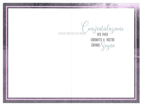 画像2: 二つ折りカード　結婚祝い　NO. 6792-2 (2)