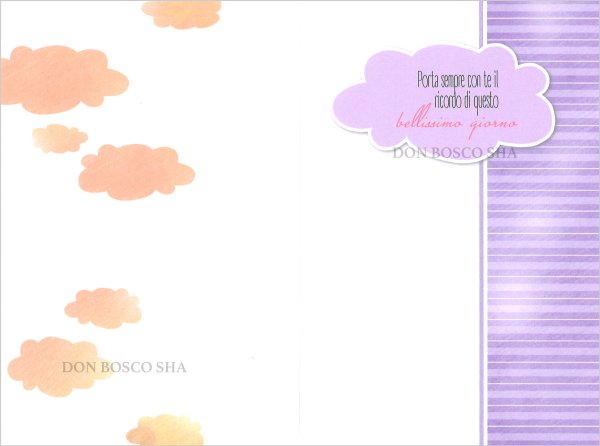 画像2: イタリア製二つ折りカード　 堅信 CR.6696-3 (2)