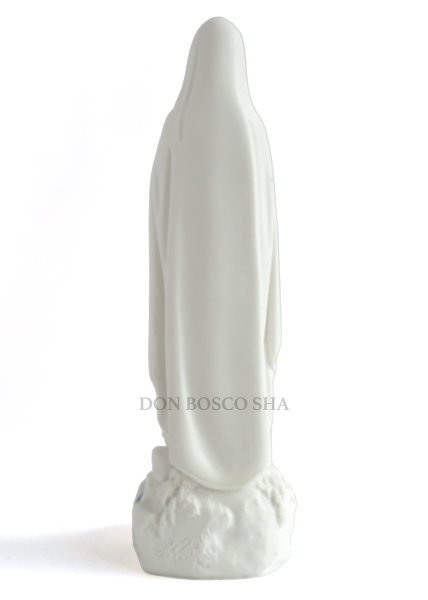 画像4: ルルドのマリア像　15cm 白+青※店頭在庫一点のみ (4)