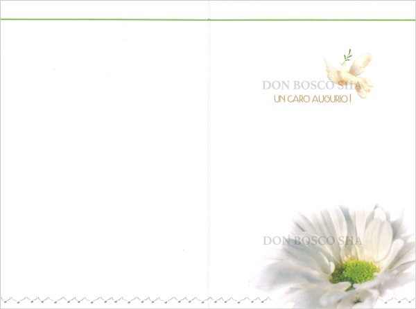 画像2: イタリア製二つ折りカード 堅信 CR.4913-1 (2)