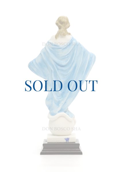 画像3: プラストマーブル製　ほほえみのマリア像　約25cm カラー (3)