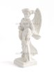 画像2: プラストマーブル製　天使と女の子像　15cm 白 (2)