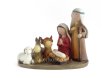 画像1: クリスマス 卓上置物　聖家族　89913　16.5cm　※1点のみ (1)